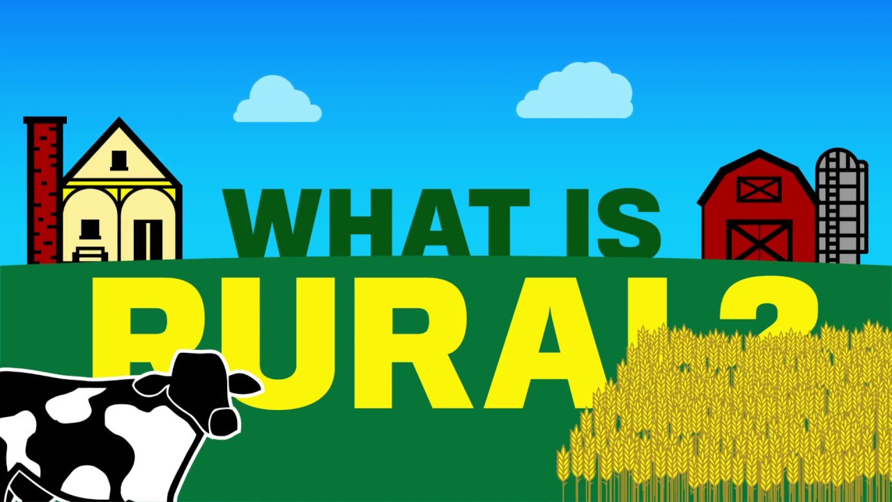 What is a rural district in simple words?