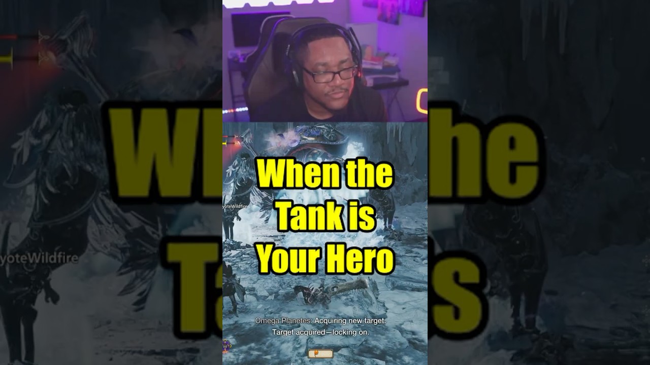 Tank Saves Me From Omega Planetes Laser Attack