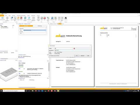 MicroFe: M317. de Wandartiger Träger - Teil 5: Ausgaben in der BauStatik zusammenführen