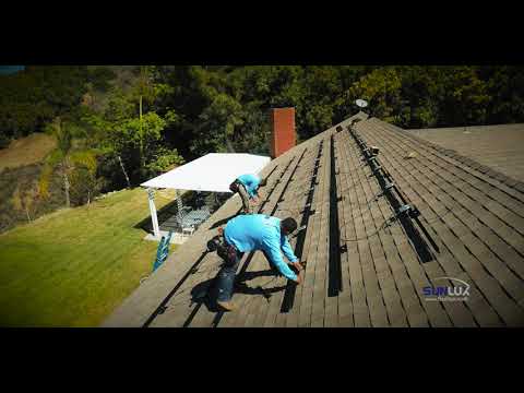 Sunlux Solar System Installation Time Lapse