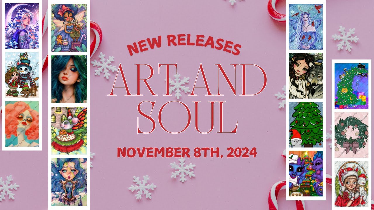 Art and Soul New Releases - November 8th, 2024 with Art by Cheryl Carpenter, Kielea McGee, and More!