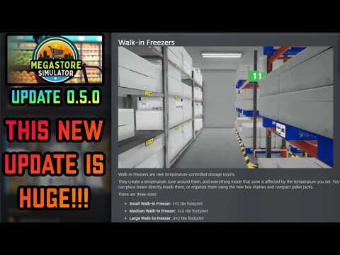 Megastore Simulator - Cold Storage is Here!!