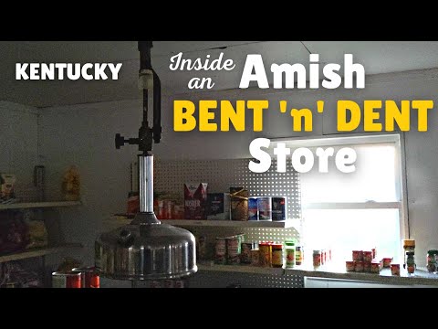 Inside an Amish "Bent-n-Dent" Grocery Store
