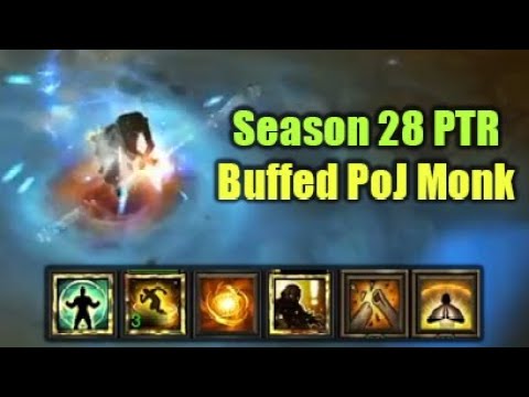 The Buffed PoJ Tempest Rush Monk - Season 28 PTR