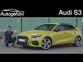All New Audi S3 Sportback FULL REVIEW 2021 A3 Performance Model Autogefühl