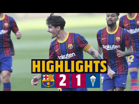 ⚽ COLLADO, REY MANAJ GOALS... ⚽ HIGHLIGHTS | BARÇA B 2-1 ALCOYANO