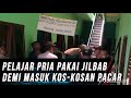 Pelajar Pria Di Kediri Kedapatan Pakai Jilbab Masuk Kos Kosan Khusus Wanita