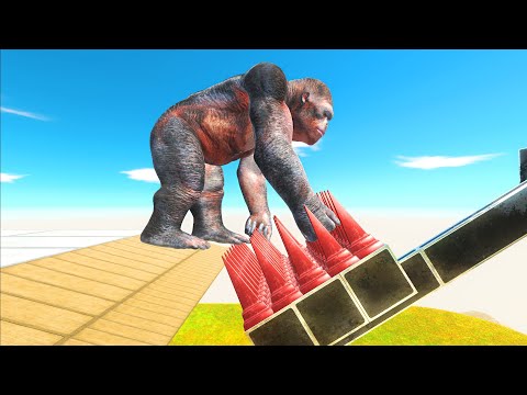 Giant Spikes Hammer vs Units | Animal Revolt Battle Simulator