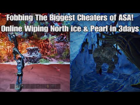 Wiping The Biggest Cheaters of ASA! | 3 Day Fob North Ice and Pearl cave | Ark Small Tribes