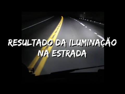 💥RESULTADO💥 Farol da Ducato do Tadeu Lente trocada + led Asx 70 watts na ESTRADA 🔝🤟🏽