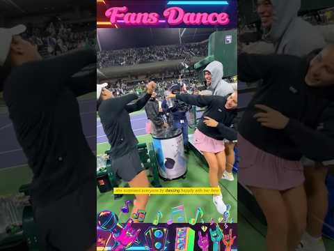 Emma Navarro’s Fun Dance Moment with Fans 💃