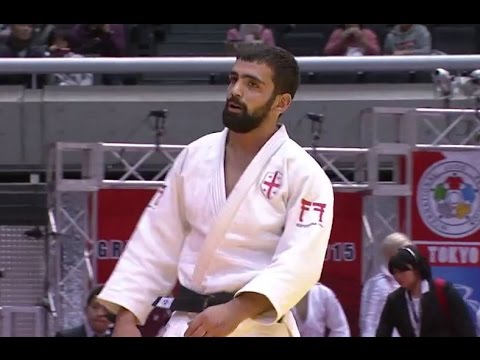Nugzar Tatalashvili (GEO) vs. Soichi Hashimoto (JAP) -73kg Judo Grand Slam Tokyo 2015