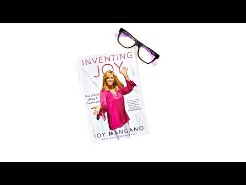 "Inventing JOY" HandSigned Hardcover Book w/Readers