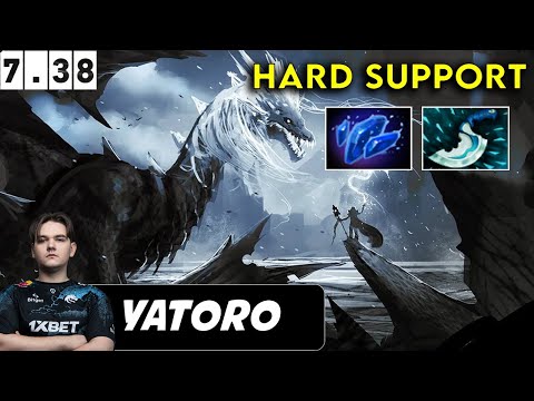 Yatoro Winter Wyvern Hard Support - Dota 2 New Patch 7.38 Pro Pub Full gameplay
