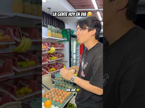 La gente hoy en día 🤣 #humor #comedia #risas #tienda