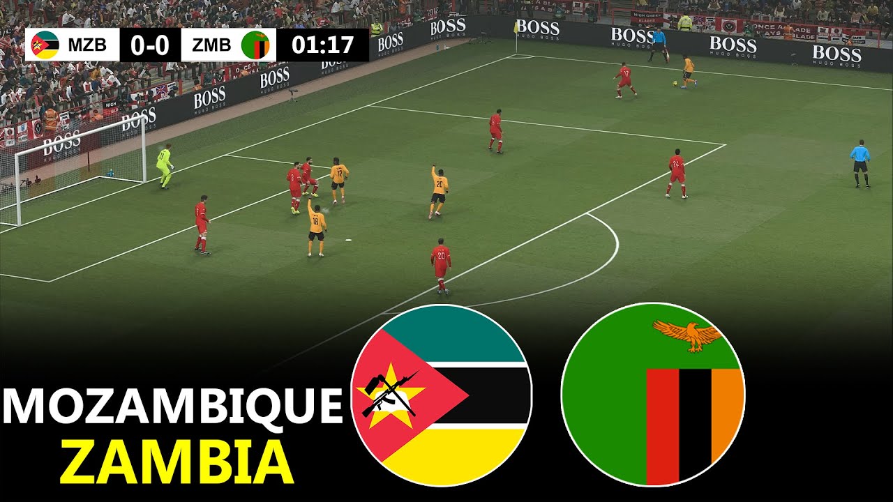 🔴LIVE : Mozambique vs Zambia | Africa Cup Of Nations 2025 Qualification