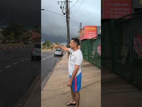 O tempo fechou aqui em Presidente Prudente Estado de São Paulo #chuva #muitas #agora