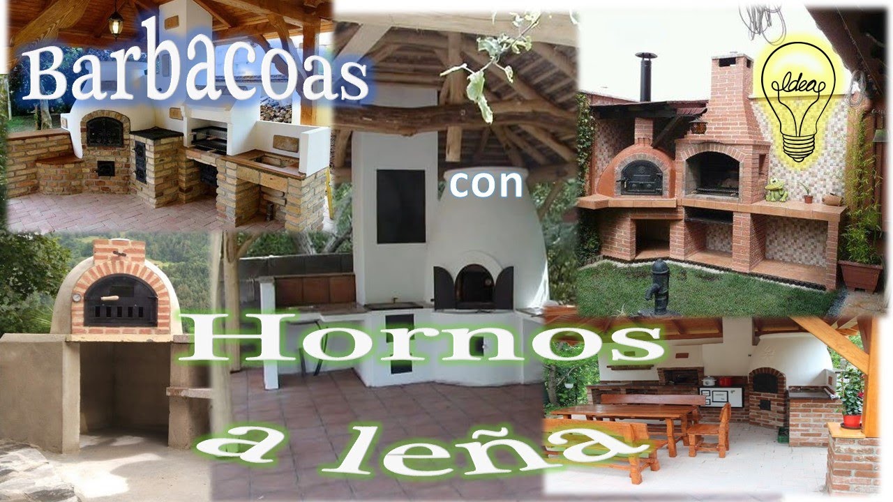 Ideas Barbacoas con horno de leña