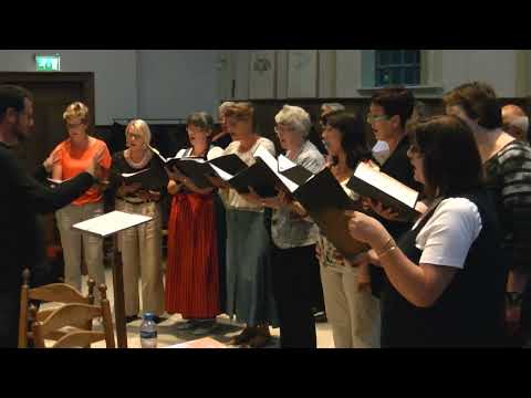 Kamerkoor Krommenie Tussen de Schuifdeuren: 'Ik seg adieu' van Julius Röntgen