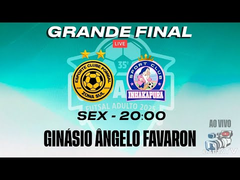 POMBAL  ZS X  INHAKAPURA / FINAL DA 35º COPA ITU DE FUTSAL