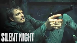 'Brian Fights Through Playa's Compound' Scene | Silent Night | Joel Kinnaman, Kid Cudi