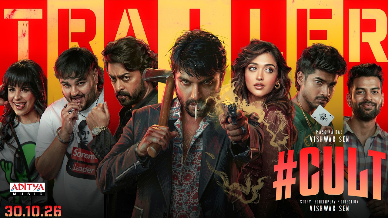 #CULT Official Trailer | Vishwak Sen | Ravi Basrur | Sandeep Kakarala | Gayatri Bharadwaj