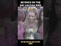 What BEYONCE Said After AALIYAH DIED 😱 #beyonce #aaliyah #shorts