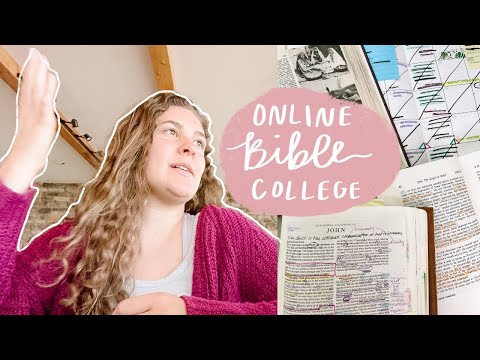 What is Bible College really like? JOIN ME in my class! Week 1