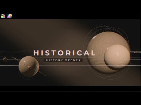 Apple Motion Template: World History Opener