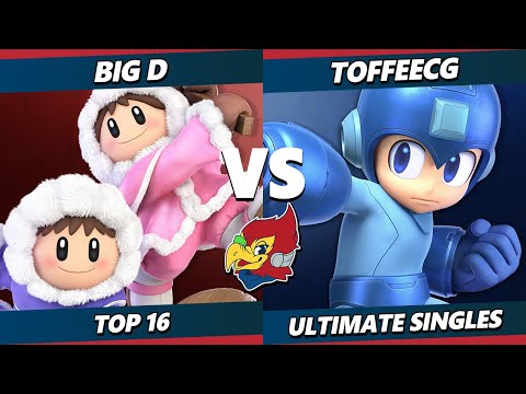 Sweet Spot 9 - Big D (Ice Climbers) Vs. ToffeeCG (Mega Man) Smash Ultimate - SSBU