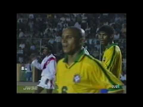 1997.06.26 Perú 0 - Brasil 7 (Partido Completo - Copa América Bolivia 1997)