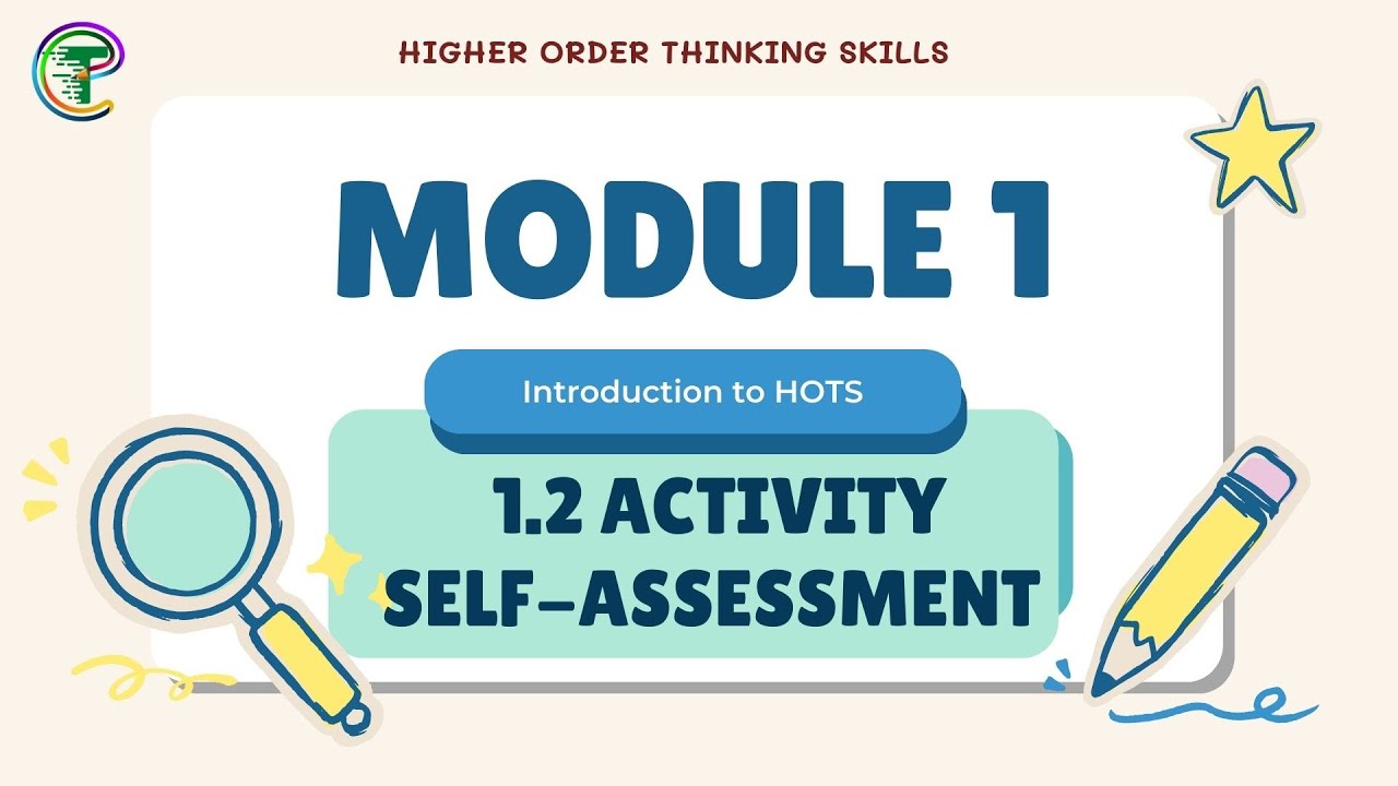 HOTS Module 1 Activities Solution