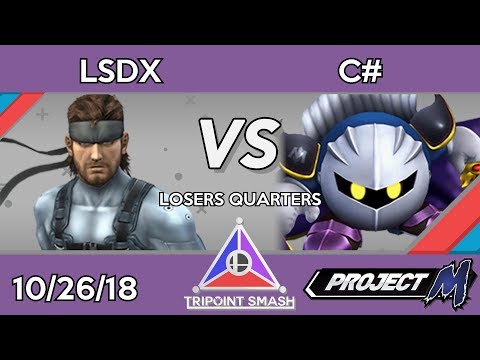 Tripoint Smash 33 - Losers Quarters - LSDX (Snake/Roy) Vs. C# (Meta Knight/Zelda)