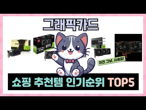그래픽카드 인기상품 추천 TOP5 절대 놓쳐서는 안될 미친 가성비