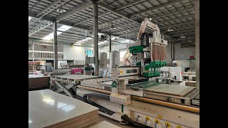 MÁY CNC TRUNG TÂM NESTING IN TEM 4 Đầu HOLZTEK Pro-R4F