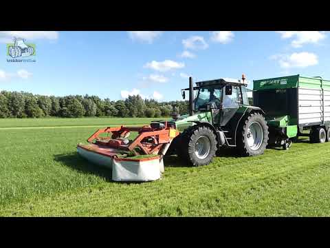 Zomerstalvoedering Deutz-Fahr Agrostar 6.08 en Deutz Fahr K 6.47 opraapwagen
