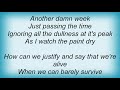Sick Of It All - Trenches Lyrics