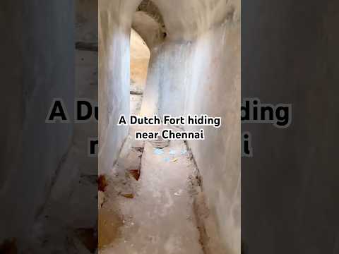 Hidden inside Sadras Dutch Fort #history