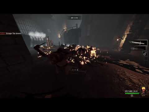 Vermintide - Smuggler's Run True Solo Cataclysm (Sienna Flaming Sword* / Bolt Staff*)