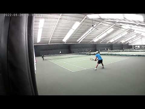USTA 3.5 Mens 40+ League Tennis Singles Match in Lexington, KY