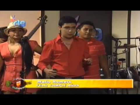 Mario Romero acepta el reto de cantar en vivo el tema "Mi Razon de Ser"