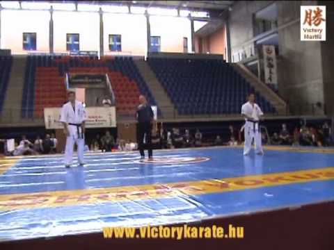 2010 Shinkyokushin EC Logrono: Zoltan Vaczi - Ruben Rodriguez, men 80 kg