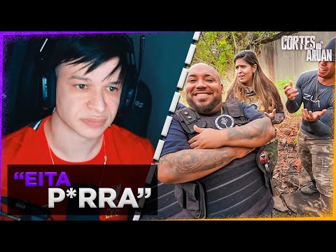 ARUAN REAGE A O LIDER DEU A PRIMEIRA ORDEM DA CASA (CAÇADORES DE LENDAS ELITE) - Cortes do Aruan