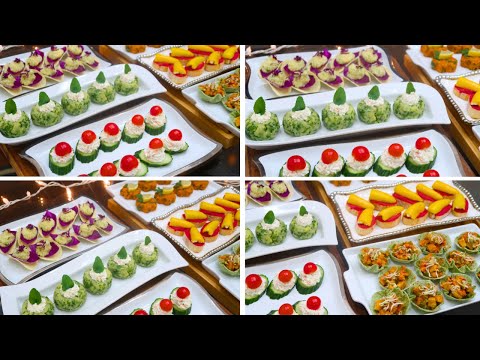 Easy party appetizers to impress your guests | Delicious Finger food recipes and starters