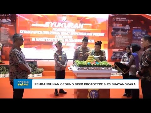 KAPOLDA RIAU RESMIKAN PEMBANGUNAN GEDUNG BPKB PROTOTYPE DAN RS BHAYANGKARA