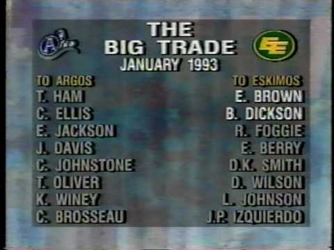 Toronto 25 at Edmonton 24 - CFL 1997 (part 3)