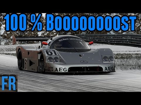 Sauber C9 At 100 % Boooooooost