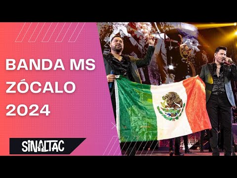 Banda MS | Zócalo CDMX | Fiestas Patrias 2024 | Completo