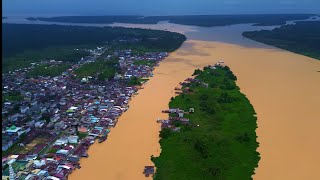 Download lagu Perjalanan Menyusuri Sungai Terpanjang di Pulau Sumatera - Sungai Batanghari Jambi mp3