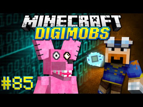 Minecraft: DIGIMOBS EP. 85 -  Digizoid Pickaxe!